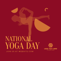 National Yoga Day Instagram Post Design