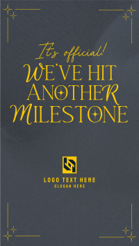 Minimalist Milestones Facebook Story