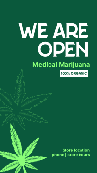 Order Organic Cannabis Instagram Reel