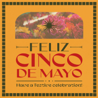 Cinco De Mayo Typography Linkedin Post Design