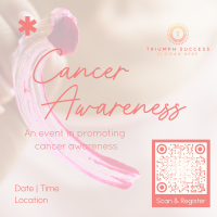Cancer Awareness Event Instagram Post