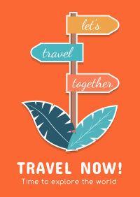 Travel Sticker Poster