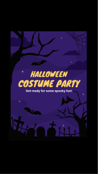 Halloween Party Instagram Story