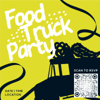 Food Truck Party Instagram Post Image Preview