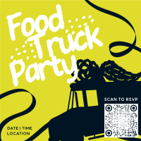 Food Truck Party Instagram Post