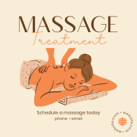 Best Massage Treatment Instagram Post