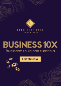 Business Talks Poster