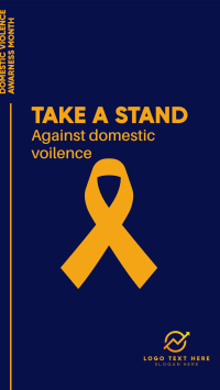 Take A Stand Against Violence Facebook Story