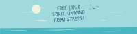 Unwind From Stress LinkedIn Banner