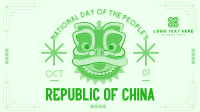 Retro National Day China Animation