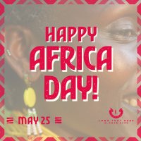 Africa Day Commemoration  Instagram Post Design