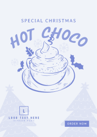 Christmas Hot Choco Flyer