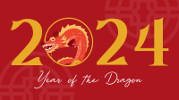 Dragon New Year Facebook Event Cover