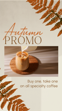 Autumn Coffee Promo Instagram Story