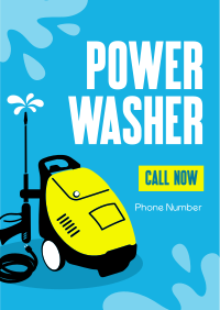 Power Washer Rental Flyer