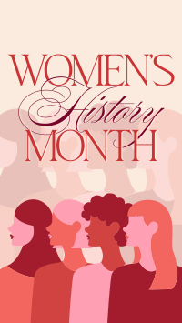 Women's Month Celebration Facebook Story