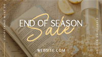 Minimalist End Of Season Sale Facebook Event Cover