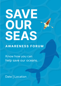 Save The Seas Flyer