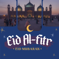 Modern Eid Al Fitr Instagram Post