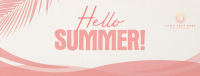 Organic Summer Greeting Facebook Cover