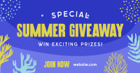 Corals Summer Giveaway Facebook Ad