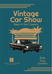 Vintage Car Show Flyer