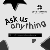 What Would You Like to Ask? Instagram Post