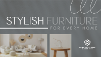 Stylish Furniture Store Facebook Event Cover