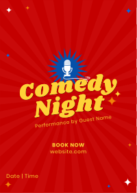 Comedy Night Flyer