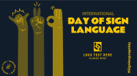 Sign Language Facebook Event Cover