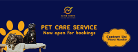 Pet Care Service Facebook Cover