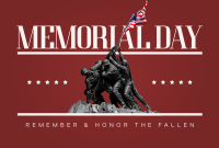 Solemn Memorial Day Pinterest Cover Design