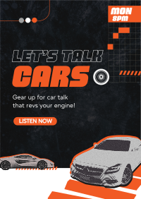 Car Podcast Poster