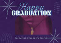 Happy Graduation Day Postcard