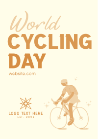 Cycling Day Flyer Design