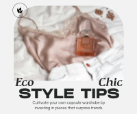 Eco Chic Tips Facebook Post