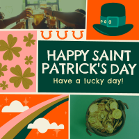 Rustic St. Patrick's Day Greeting Instagram Post Image Preview