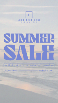 Sunny Summer Sale Instagram Story