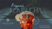 Organic Kombucha Animation