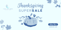 Thanksgiving Pumpkin Sale Twitter Post