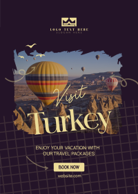 Turkey Travel Poster