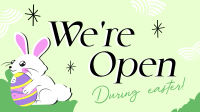 Open During Easter Facebook Event Cover