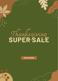 Thanksgiving Sale Flyer