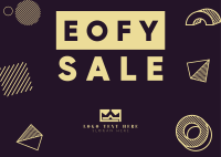 EOFY Sale Postcard