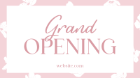 Floral Grand Opening Facebook Event Cover