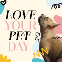 Love Your Pet Today Instagram Post