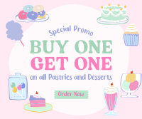 Dessert Day Specials Facebook Post