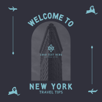 New York Travel  Instagram Post