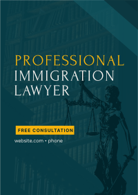 Immigration Lawyer Flyer