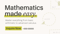  Mathematics Private Tutor Video Design